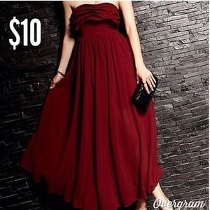 Red dress